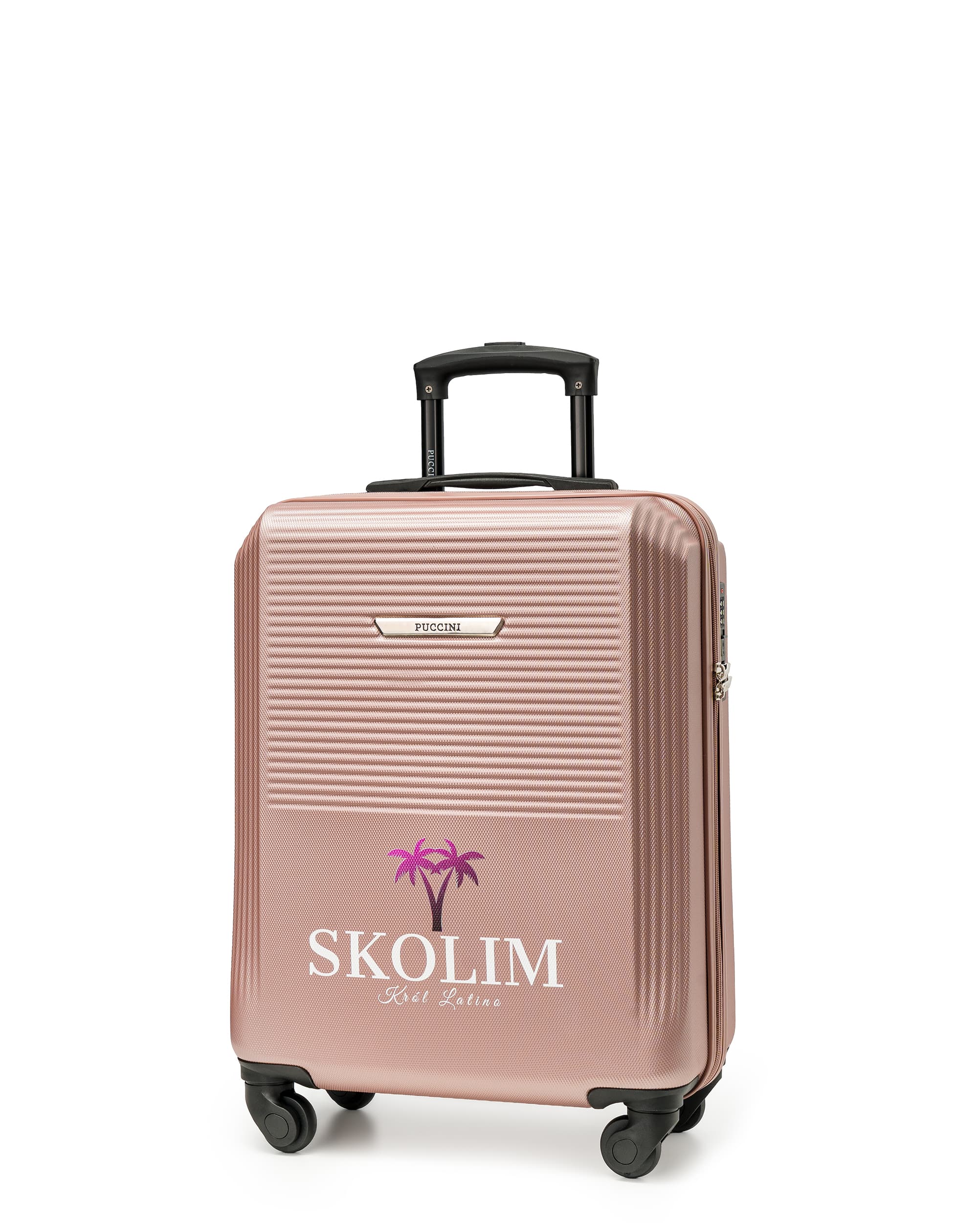 Walizka rose gold mała