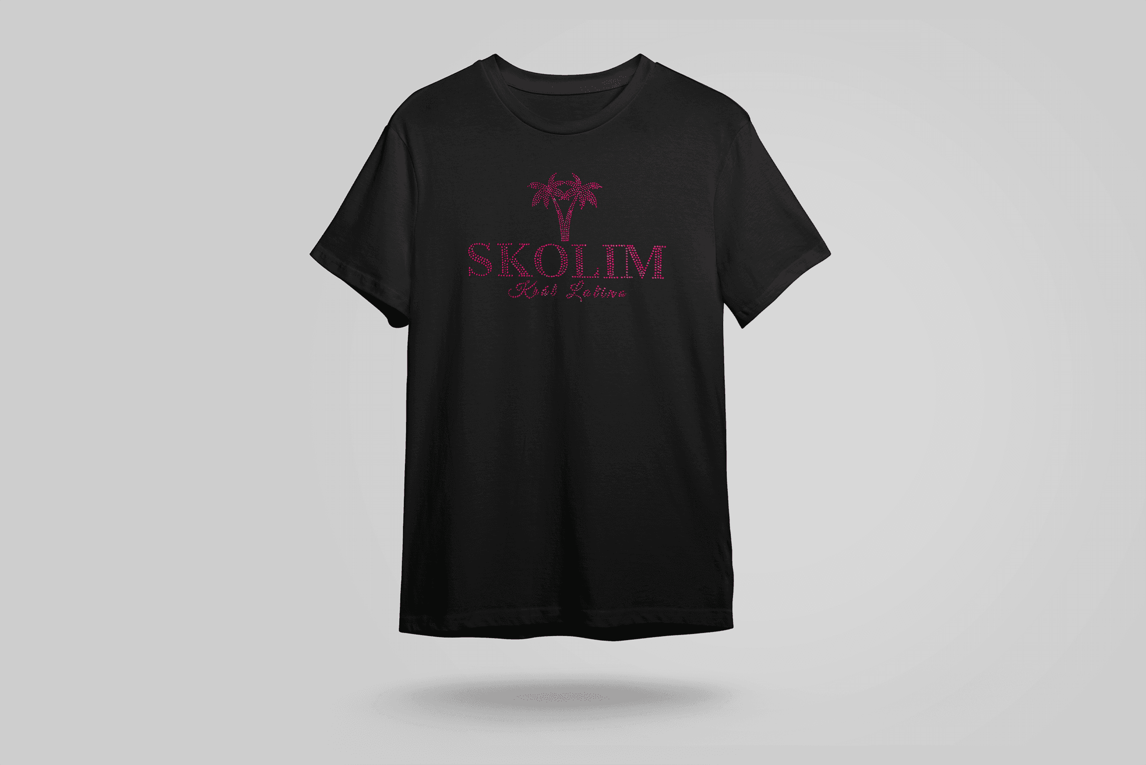 Koszulka czarna SKOLIM Król Latino
